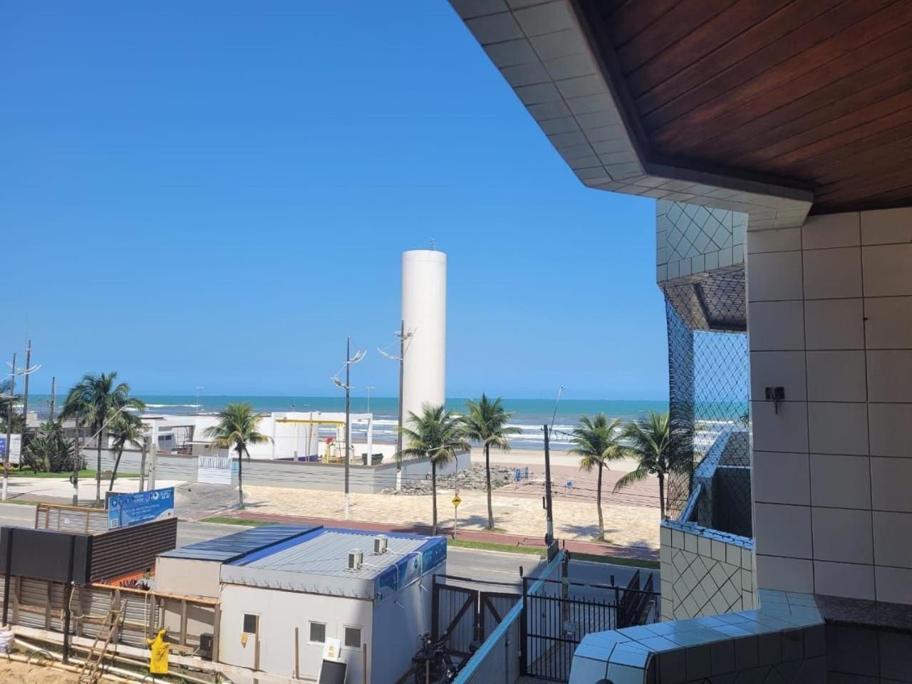 Frente Vista Mar Com Varanda Wi Fi 300Mbps E 10M Da Praia Da Tupi - Estacionamento Gratuito Praia Grande  Esterno foto